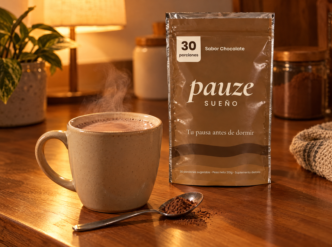 PAUZE con leche caliente