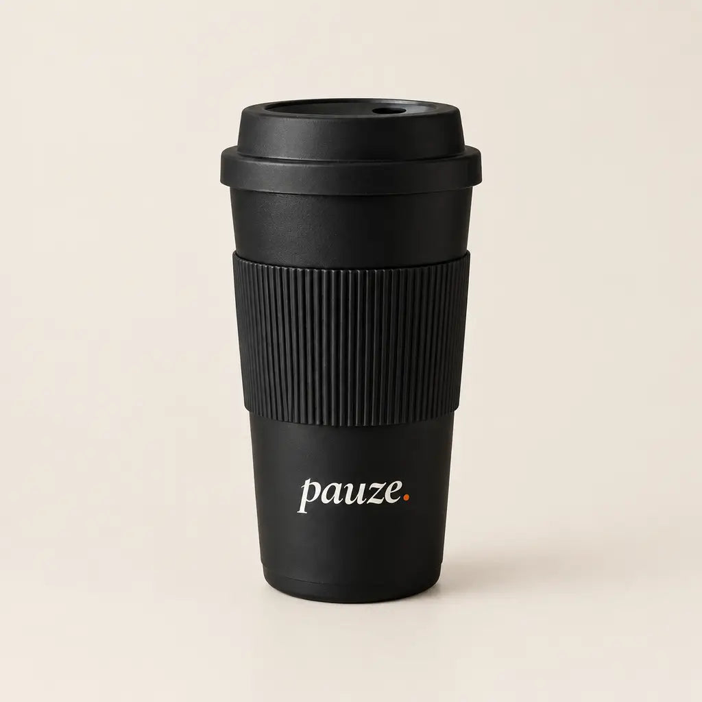 Kit Ritual Pauze: vaso térmico + batidor eléctrico