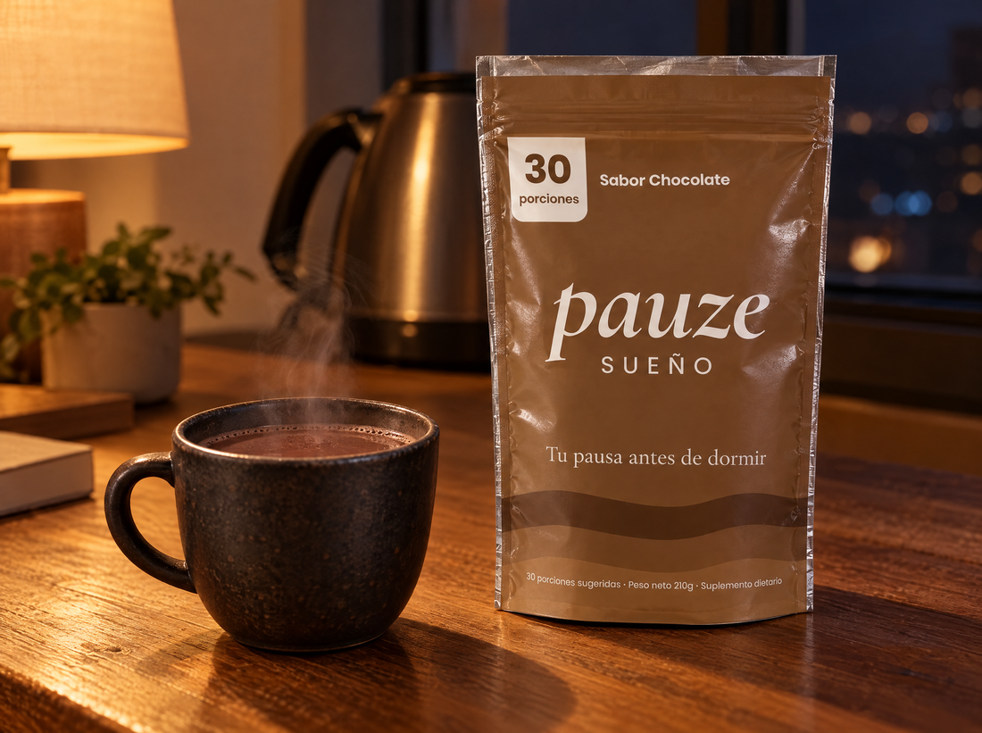 PAUZE con agua caliente